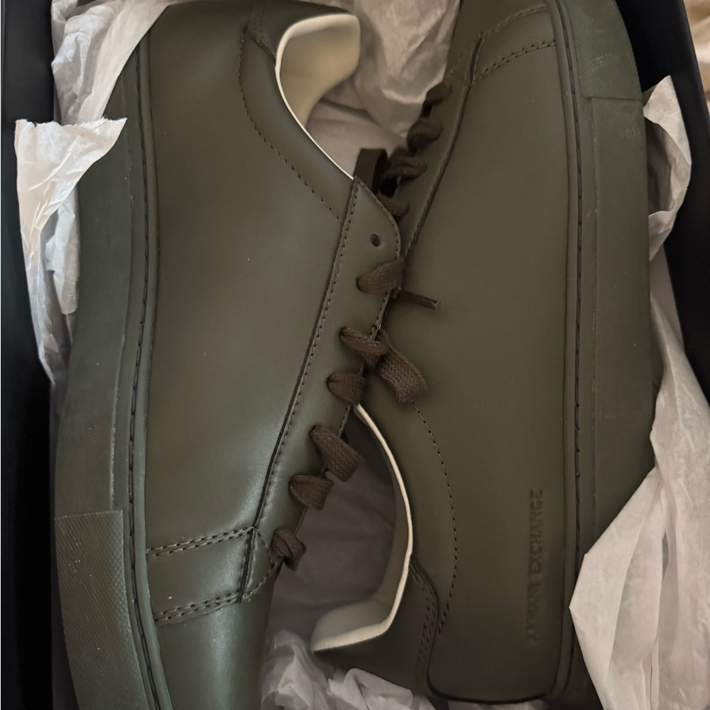 Common Projects Men's Green Sneakers